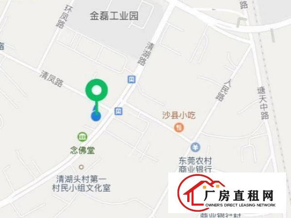  塘厦镇清湖头180平铁皮房配900平方空地