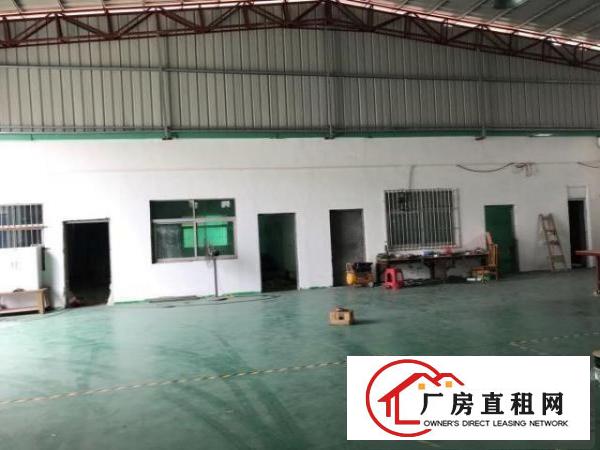  石潭布，小独院1300平方钢结构厂房，可分租