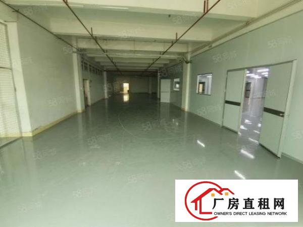  凤岗瑞昌工业园楼上800平厂房出租可小面积分租精装修水电齐全