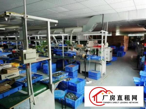  塘厦桥陇新出标厂2楼2500平，现成精装修，带办公室，配置齐