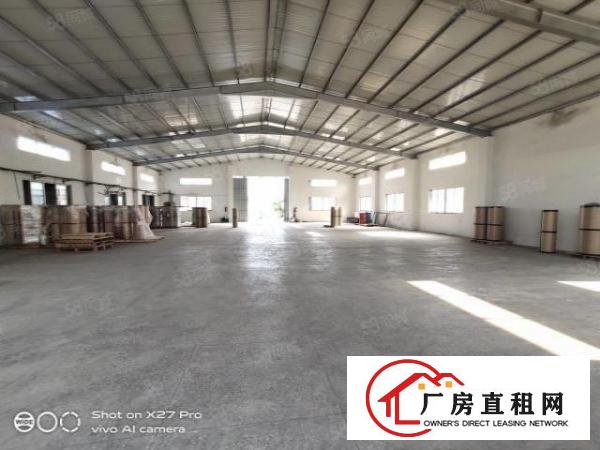  独院厂房出租！塘厦沙湖新出1200平方钢构滴水8米空地超大