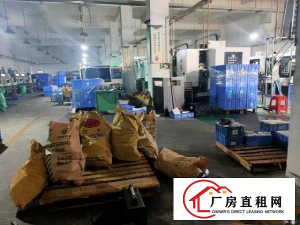  塘厦石鼓标准厂房一楼2800平方出租，高度7米带牛角有装修