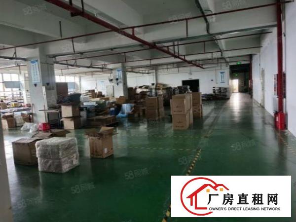  塘厦大坪高速出口原房东楼上2000平方带装修无公摊厂房出租