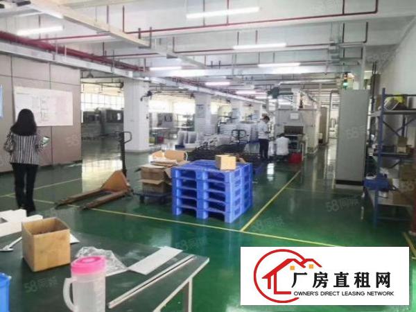  塘厦168工业区楼上1000平米精装修可办环评厂房出租可分租
