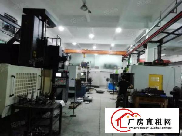  塘厦1楼1000平带牛角行车高7米可做注塑机械压铸钣金仓库