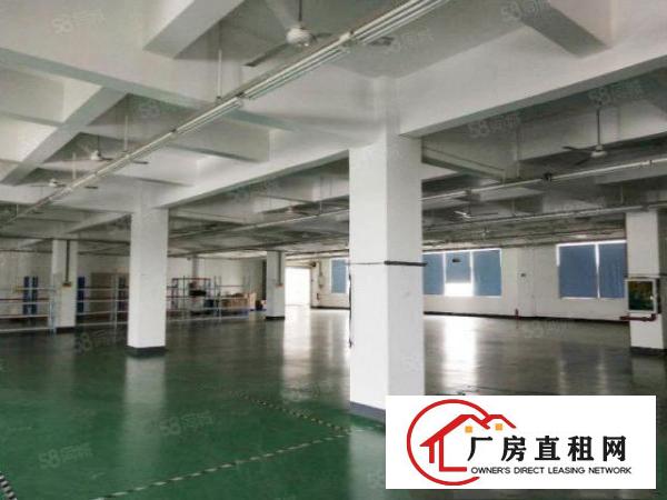  塘厦科苑城标准2楼870平方！现成地坪漆办公室装修