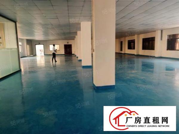  塘厦迎宾高速出口原房东标准厂房一楼1380平，高六米带牛角
