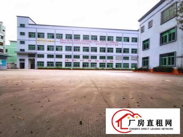  塘厦振兴围独院楼上898平方！蹭亮地坪漆隔好办公室精装修