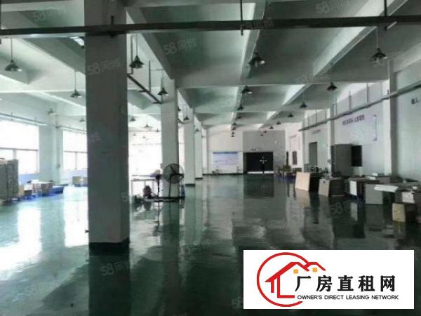  塘厦石马新空标准一楼860方带装修厂房，有地坪漆，车间形象好