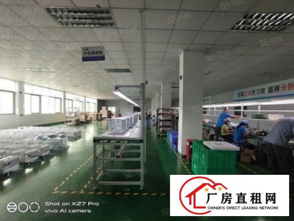 塘厦田心新出3楼1200平方出租！有现成办公室水电齐全低价甩