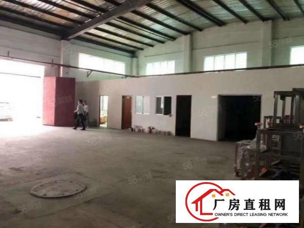  塘厦大坪高速口850平单一层钢构厂房出租中间无柱带办公室