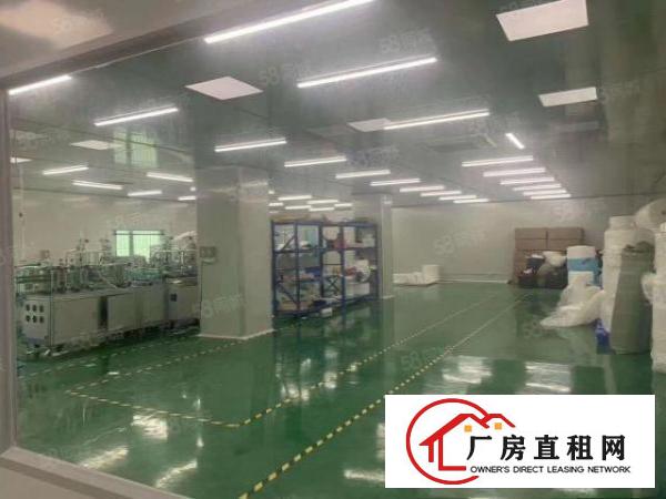  黄江独栋精装厂房470平无尘车间转租有转让费可谈