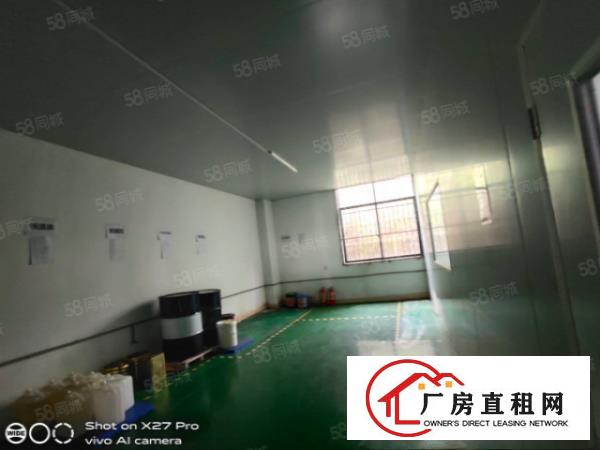  塘厦林村惊现1600平独院钢结构厂房！带隔热层原房东拎包生产