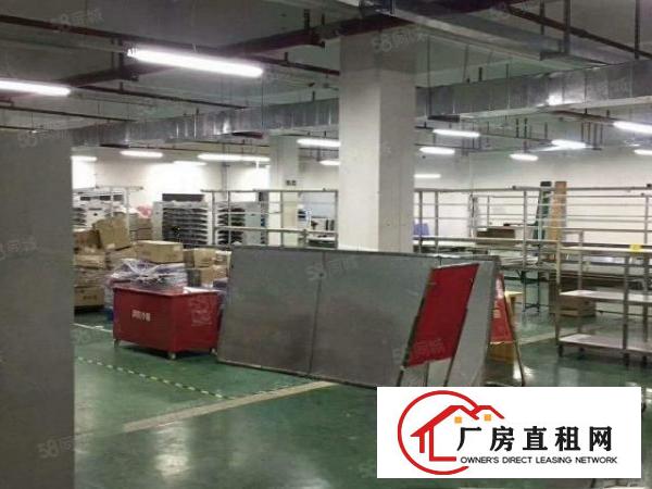  塘厦林村扬帆小学旁标准2楼900平方！电子车间现成装修