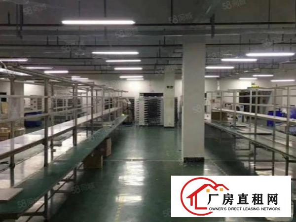  塘厦林村扬帆小学旁标准2楼900平方！电子车间现成装修