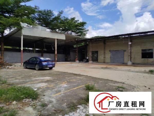  塘厦石马靠山边可做污染行业的单一层厂房300平起租