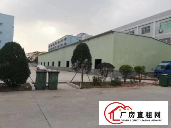  塘厦高丽工业区新出钢结构780平方米，内高6.5米。空地大