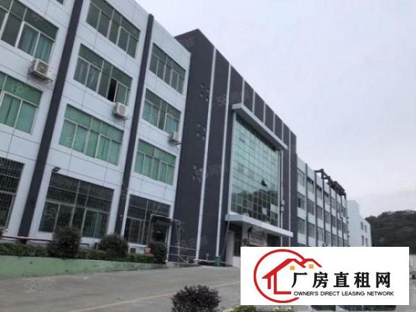  塘厦大坪独院标准2楼1200平方车间蓝色地坪漆！隔好办公室装