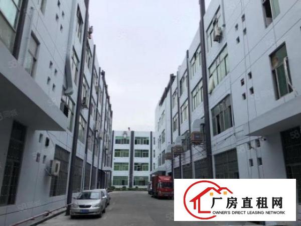  塘厦大坪独院标准2楼1200平方车间蓝色地坪漆！隔好办公室装