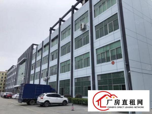  塘厦大坪独院标准2楼1200平方车间蓝色地坪漆！隔好办公室装