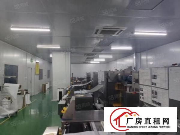  塘厦科苑城楼上2500平无尘车间厂房出租带消防喷淋，靠近高速