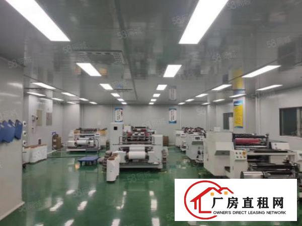  塘厦科苑城楼上2500平无尘车间厂房出租带消防喷淋，靠近高速