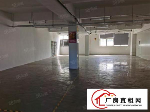  石潭布工业区新出楼上厂房整层1200平，公摊小租金