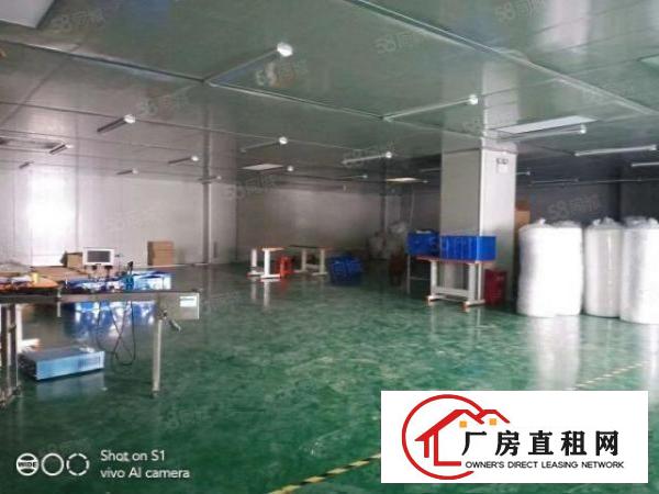  塘厦清湖头原房东独院厂房二楼800平方现成无尘车间