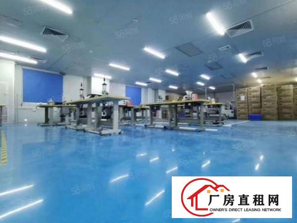  塘厦科苑城楼上2500平出租，车间带有现成前台办公室等装修