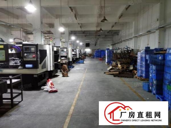 塘厦科苑城一楼1000平，车间带有现成精装修，带有现成行车