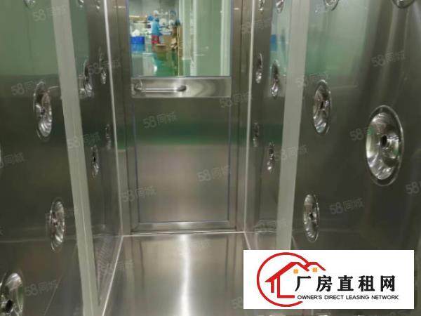  塘厦四村2600平无尘车间，现成装修风淋空调，可做口罩电子类