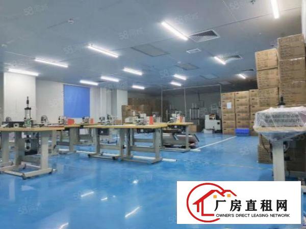  塘厦科苑城楼上2500平出租，车间带有现成前台办公室等装修