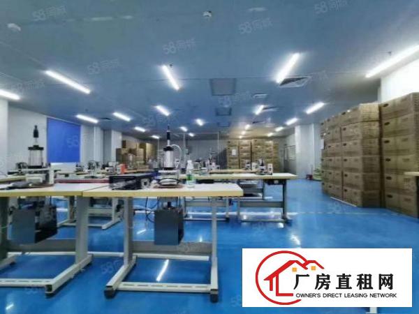  塘厦科苑城楼上2500平出租，车间带有现成前台办公室等装修