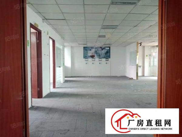  塘厦原房东二楼厂房1200平方，无公摊，现成办公室装修
