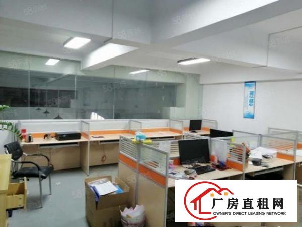  塘厦镇中心工业园区一楼高六米带精装修厂房610平出租。