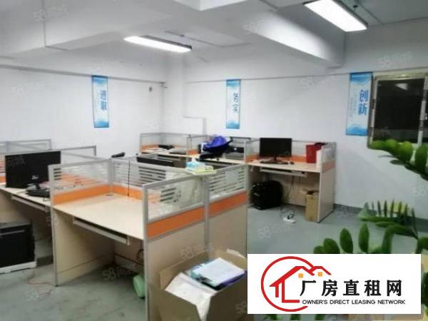  塘厦镇中心工业园区一楼高六米带精装修厂房610平出租。