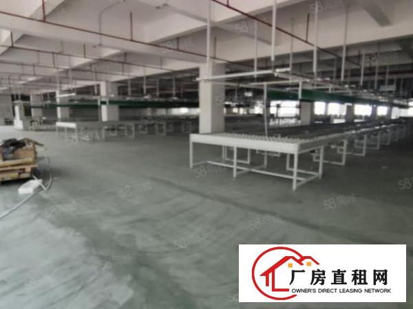  塘厦太阳城工业区楼上3000平可做电池500起分租厂房出租