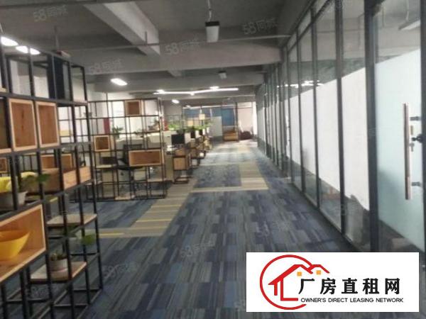  塘厦沙湖工业园标准2楼1450平方！大气前台！精装修办公室！
