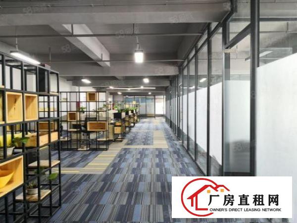  塘厦高速出口楼上厂房1450平方豪华装修拎包入住