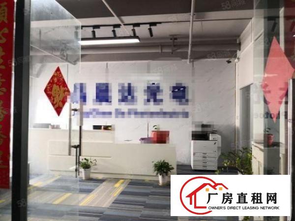  塘厦高速出口楼上厂房1450平方豪华装修拎包入住