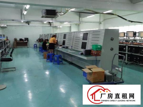  塘厦科苑城楼上2000平厂房出租，带有现成前台办公室等装修