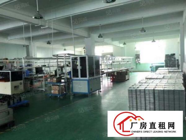  塘厦莆心湖楼上1480平厂房出租豪华办公室装修，车间水电齐全