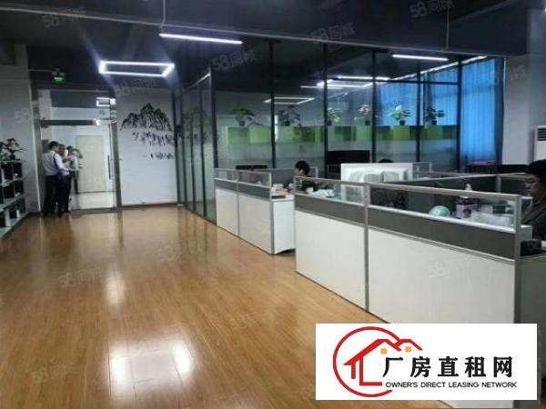  塘厦莆心湖楼上1480平厂房出租豪华办公室装修，车间水电齐全