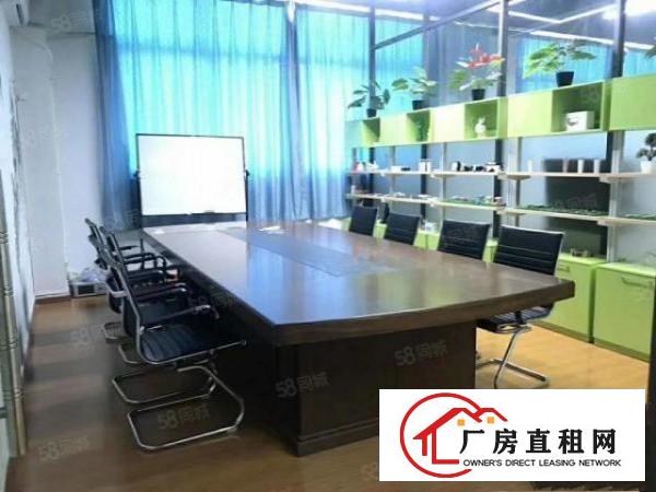  塘厦莆心湖楼上1480平厂房出租豪华办公室装修，车间水电齐全