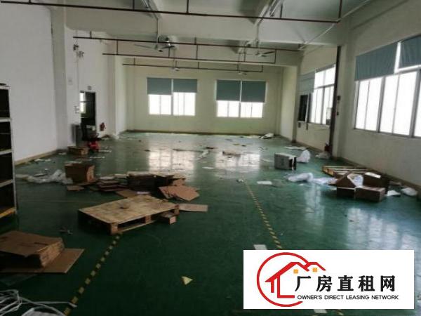  凤岗竹塘楼上带修厂房出租1680平方刷地坪漆