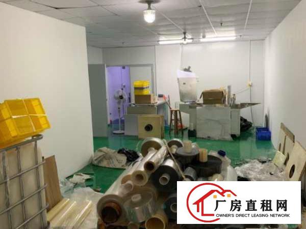  电子电商办公带精装修凤岗雁田楼上小面积厂房出租360平方