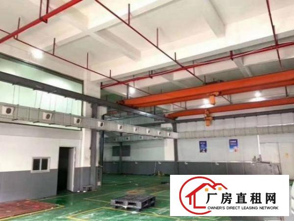  官井头新出一楼标准厂房500平出租，高6米，带行车，可办环评