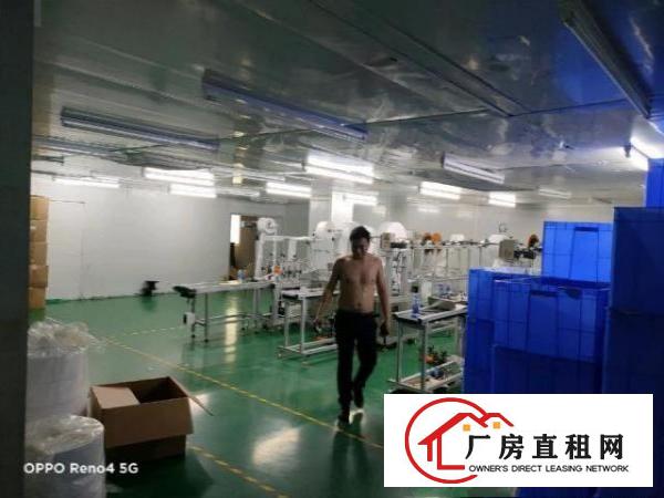  凤岗雁田临深片区新出原房东楼上1300平方无尘车间厂房出租