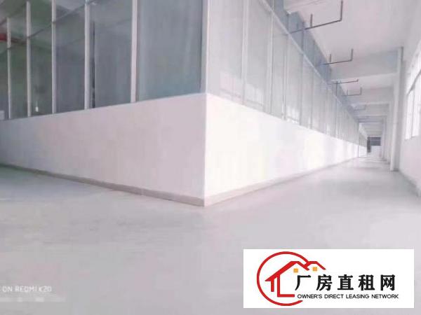  凤岗靠近大运城邦楼上带精装修厂房楼上2100平现成水电办公