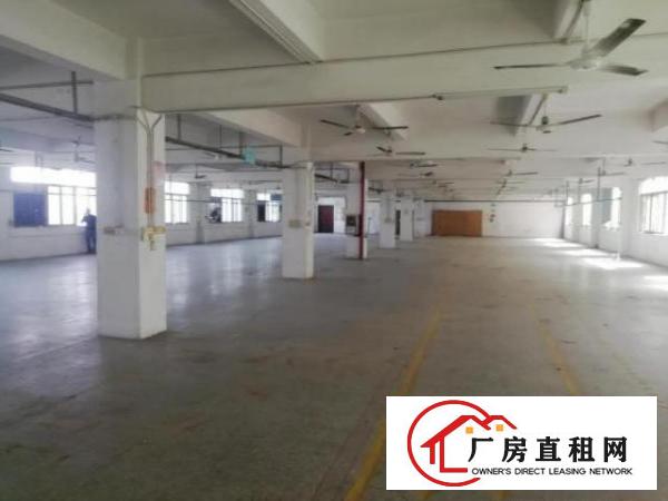  凤岗雁田楼上厂房出租2000平好招工有办公室水电齐全